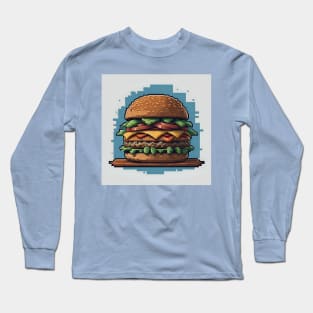 PixelBurger 🍔 Long Sleeve T-Shirt